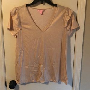 EEUC Lilly Pulitzer Gold Top